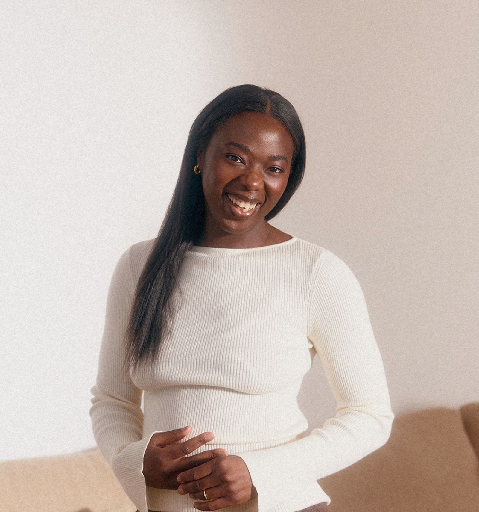 Mariatou fondatrice de Cutis Paris, qui a imaginé une lingerie nude enfin adaptée à chaque femme.
